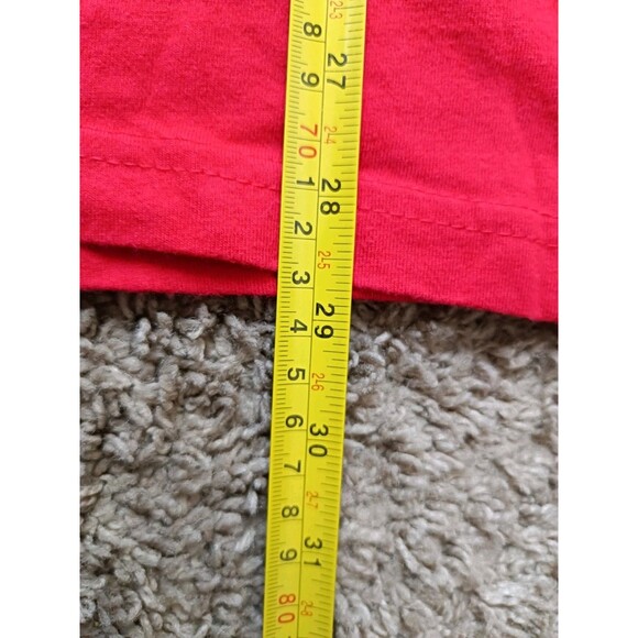 Vintage Jambo Kenya T-Shirt Men's Large Red Elephant Embroidered Short Sleeve - Picture 7 of 7